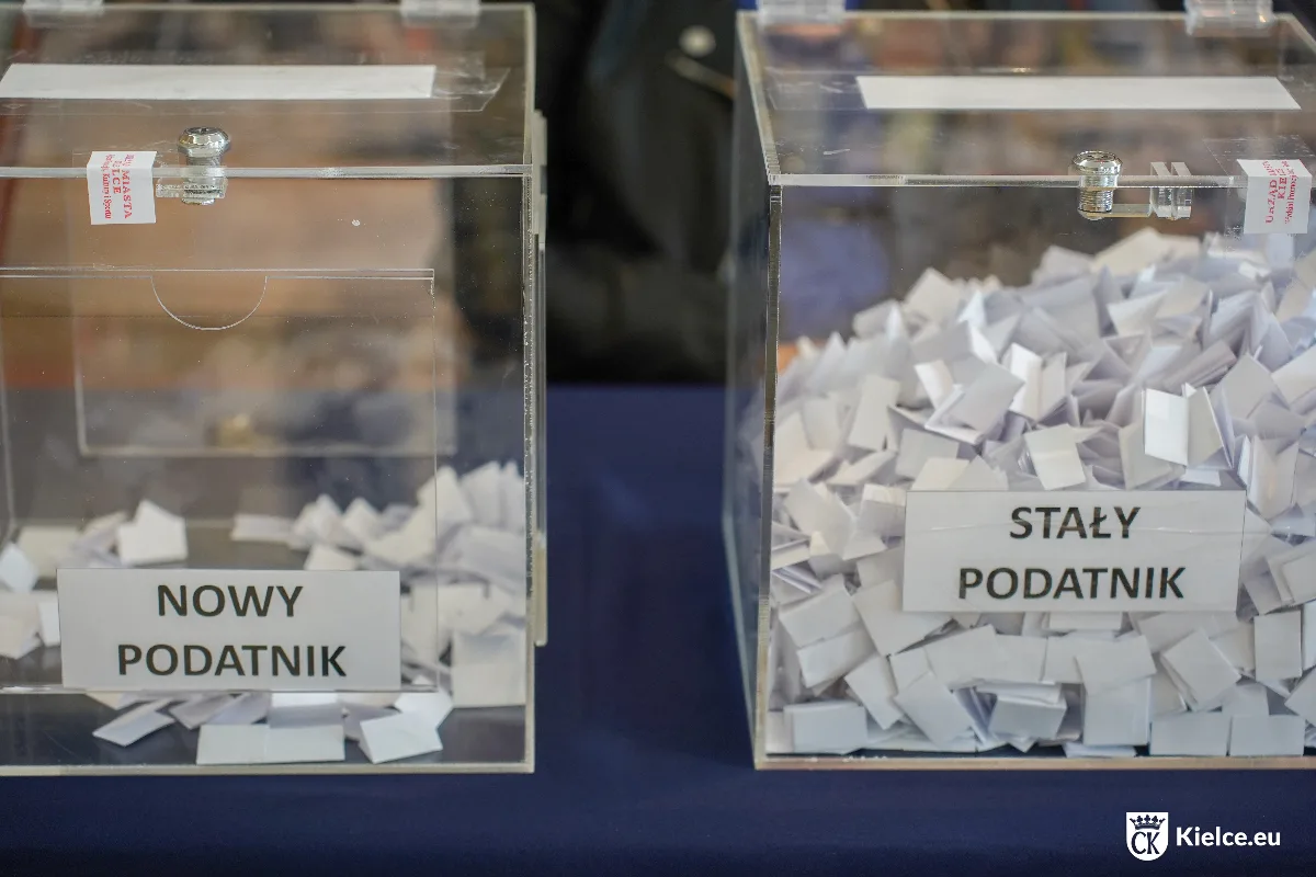 Zbliża się losowanie loterii podatkowej w Kielcach z udziałem blisko 3000 mieszkańców