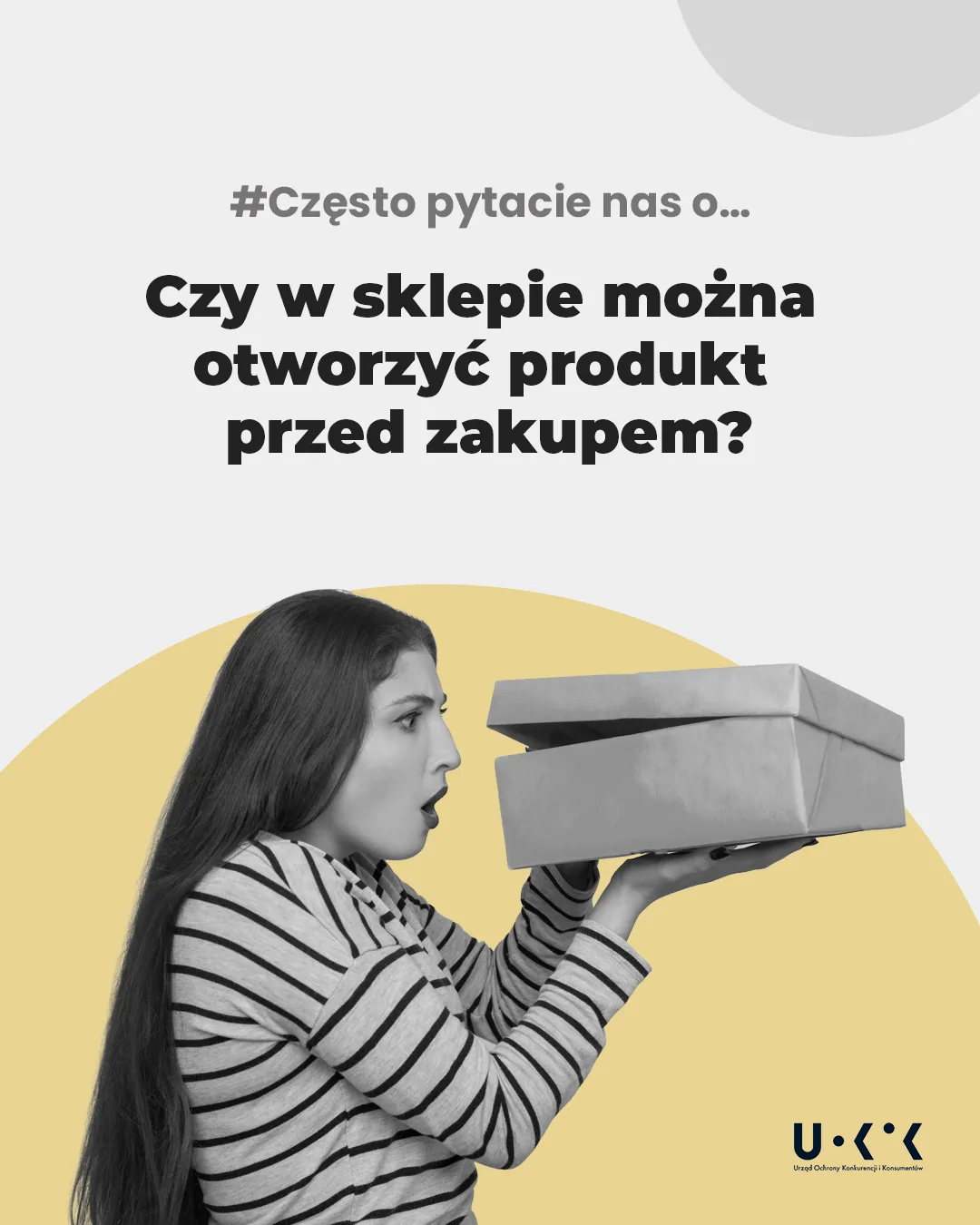 Powiatowy Rzecznik Konsumenta o otwieraniu opakowań w sklepach
