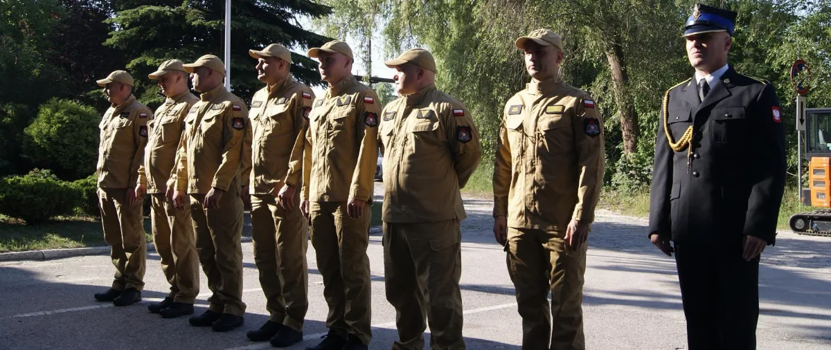 Pożegnanie st. ogn. Piotra Pańczyka w JRG Nr 2 w Kielcach