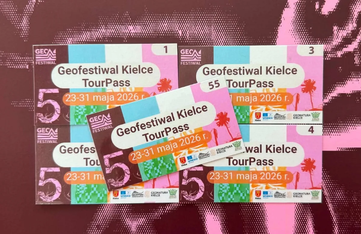 Geofestiwal Kielce TourPass - Odbierz swoją kartę w sobotę