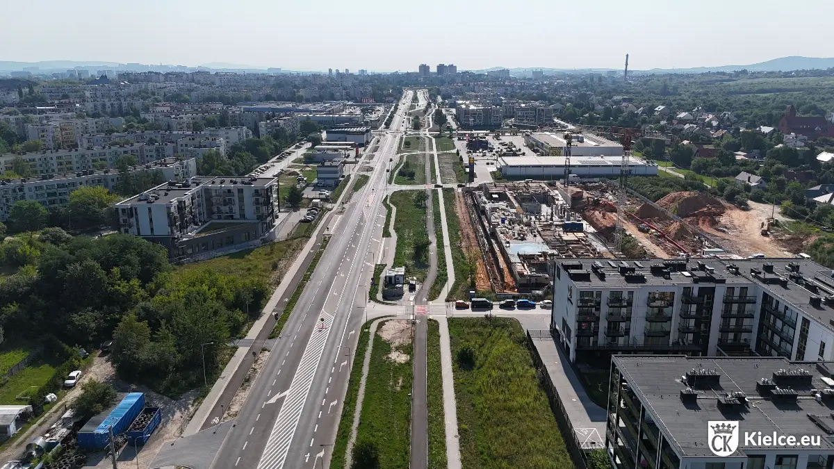 Kielce inwestują w infrastrukturę dla rowerzystów i pieszych