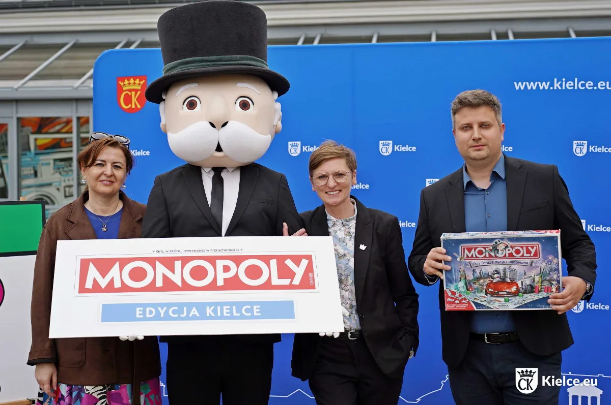 Kielce zyskają lokalną edycję gry Monopoly