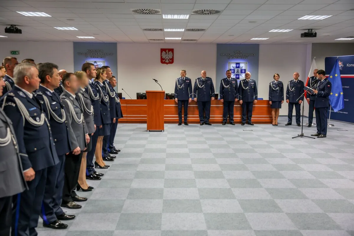Uroczystość wręczenia medali „Krzyż 35-lecia NSZZ Policjantów”
