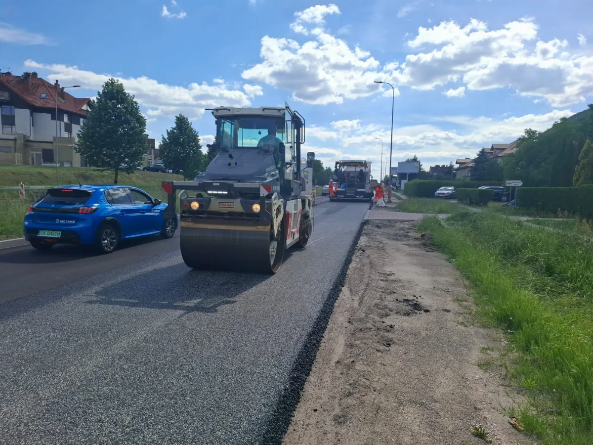 Nowe nawierzchnie na ośmiu ulicach w Kielcach