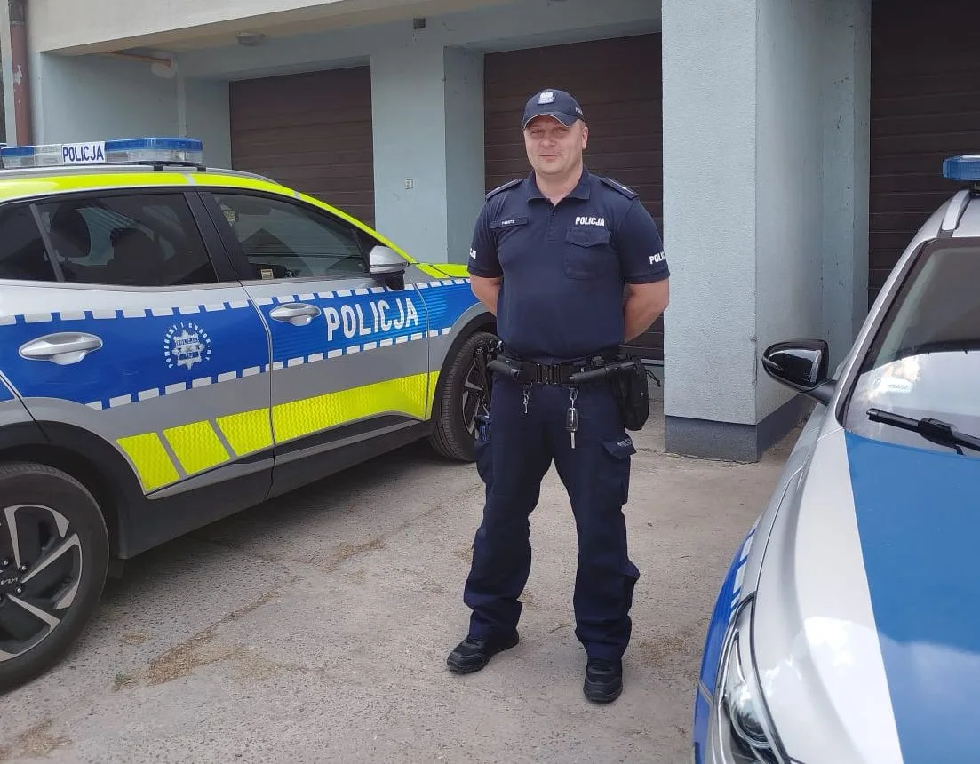 Szybka reakcja policjanta ratuje życie
