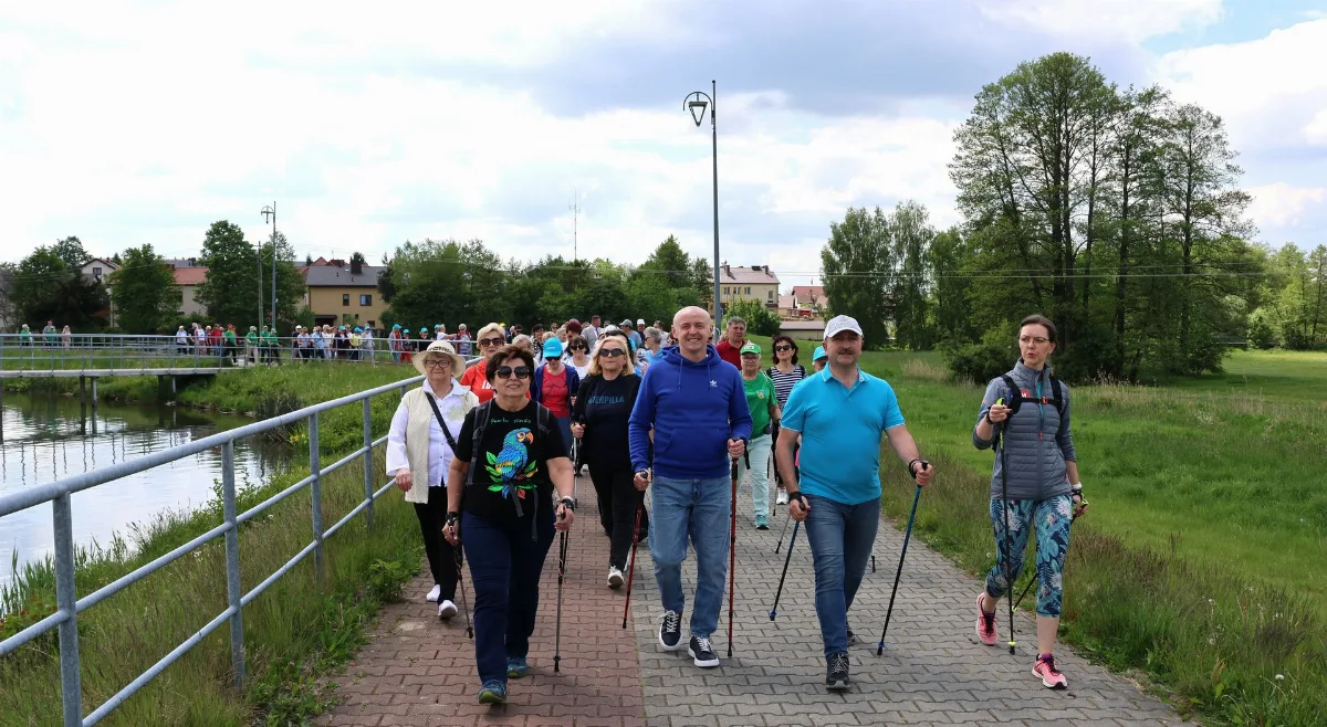 I Powiatowy Rajd Seniorów w Strawczynie
