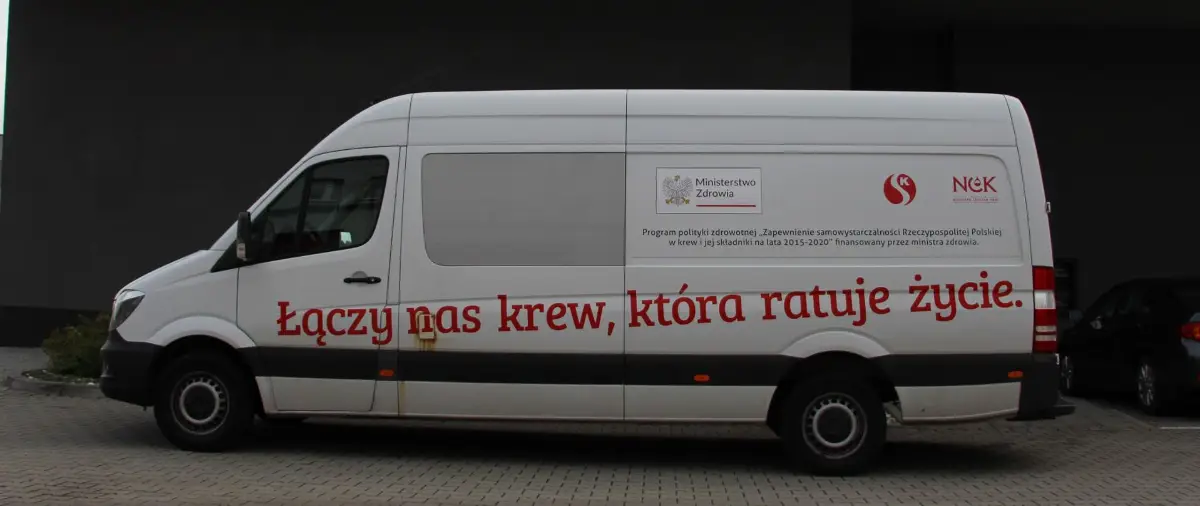Zbiórka krwi służb mundurowych w Kielcach