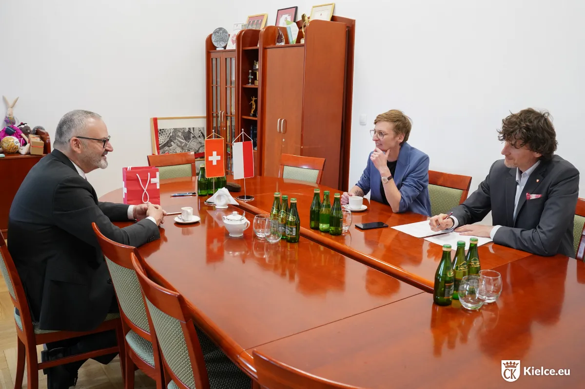 Wizyta Ambasadora Szwajcarii w Kielcach