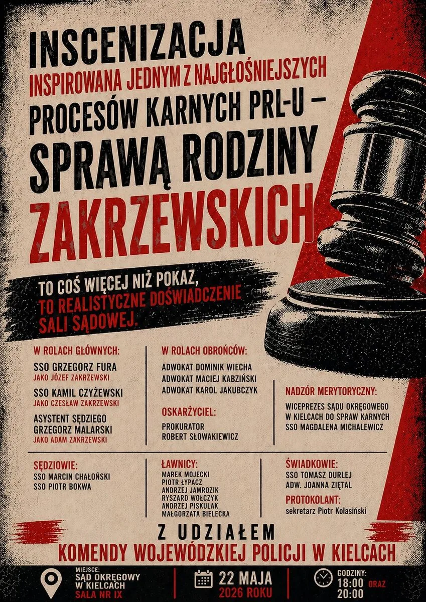 Noc Otwartych Sądów w Kielcach – Zbliżające się wydarzenie