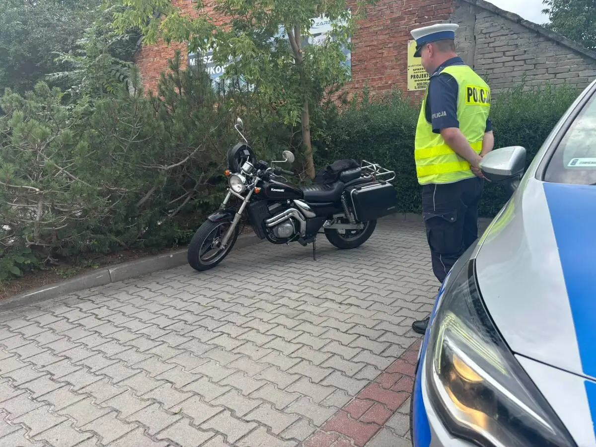 Świętokrzyska drogówka przeprowadziła kontrole motocyklistów, ujawniono liczne naruszenia
