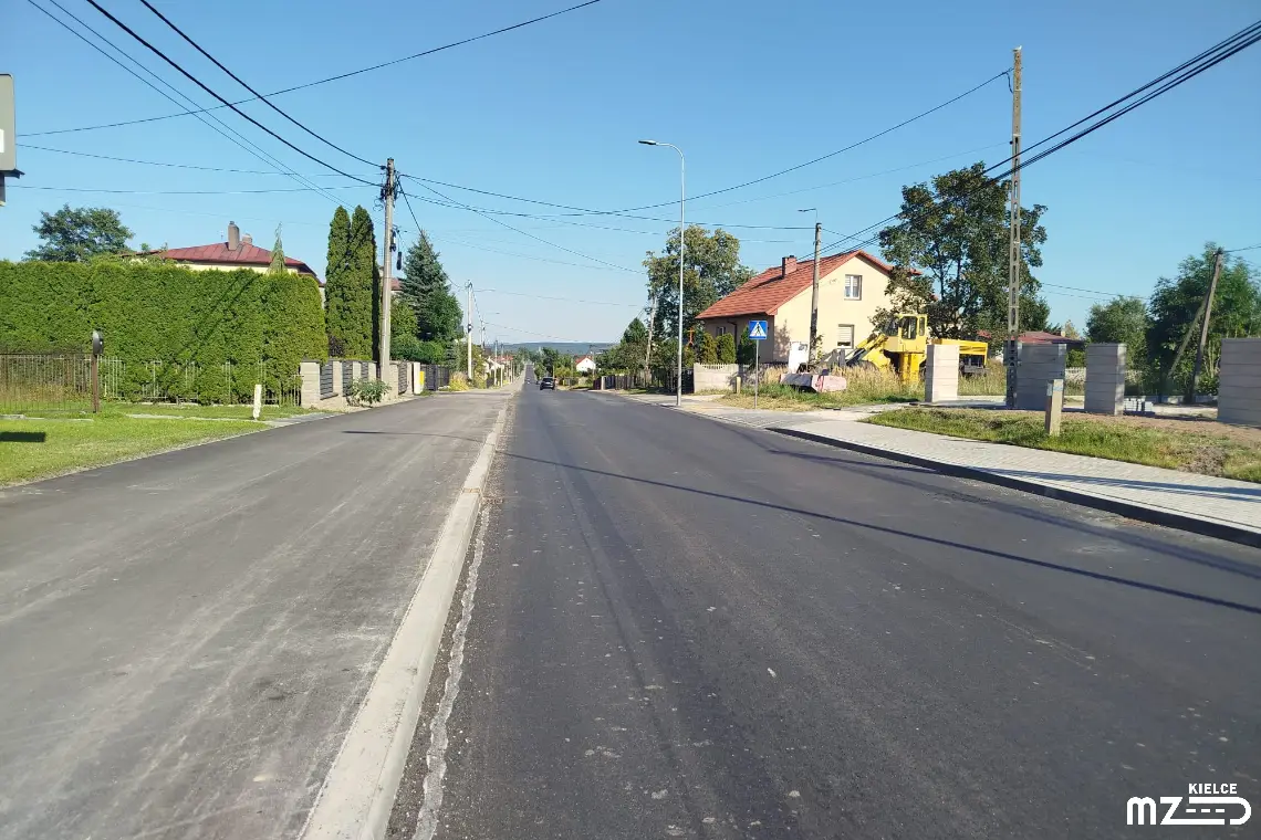 Zakończenie prac na ulicy Sukowskiej w Kielcach