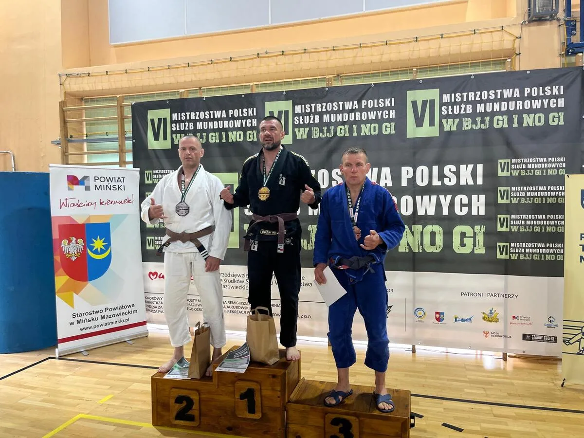 Sukcesy w Jiu Jitsu na Mistrzostwach Polski Służb Mundurowych