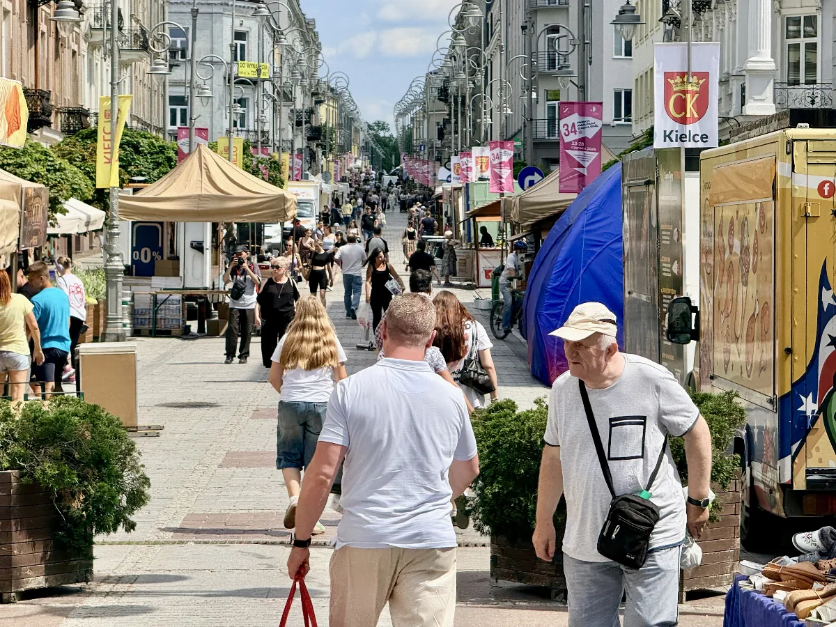 Rozpoczęcie Święta Kielc 2026: Jarmark i Wesołe Miasteczko otwarte