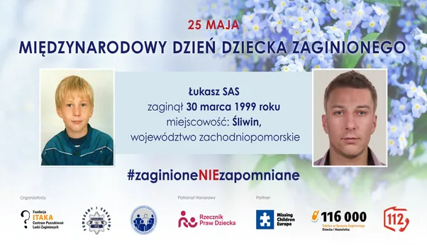 #zaginioneNIEzapomniane - Łukasz, jego mama wciąż czeka