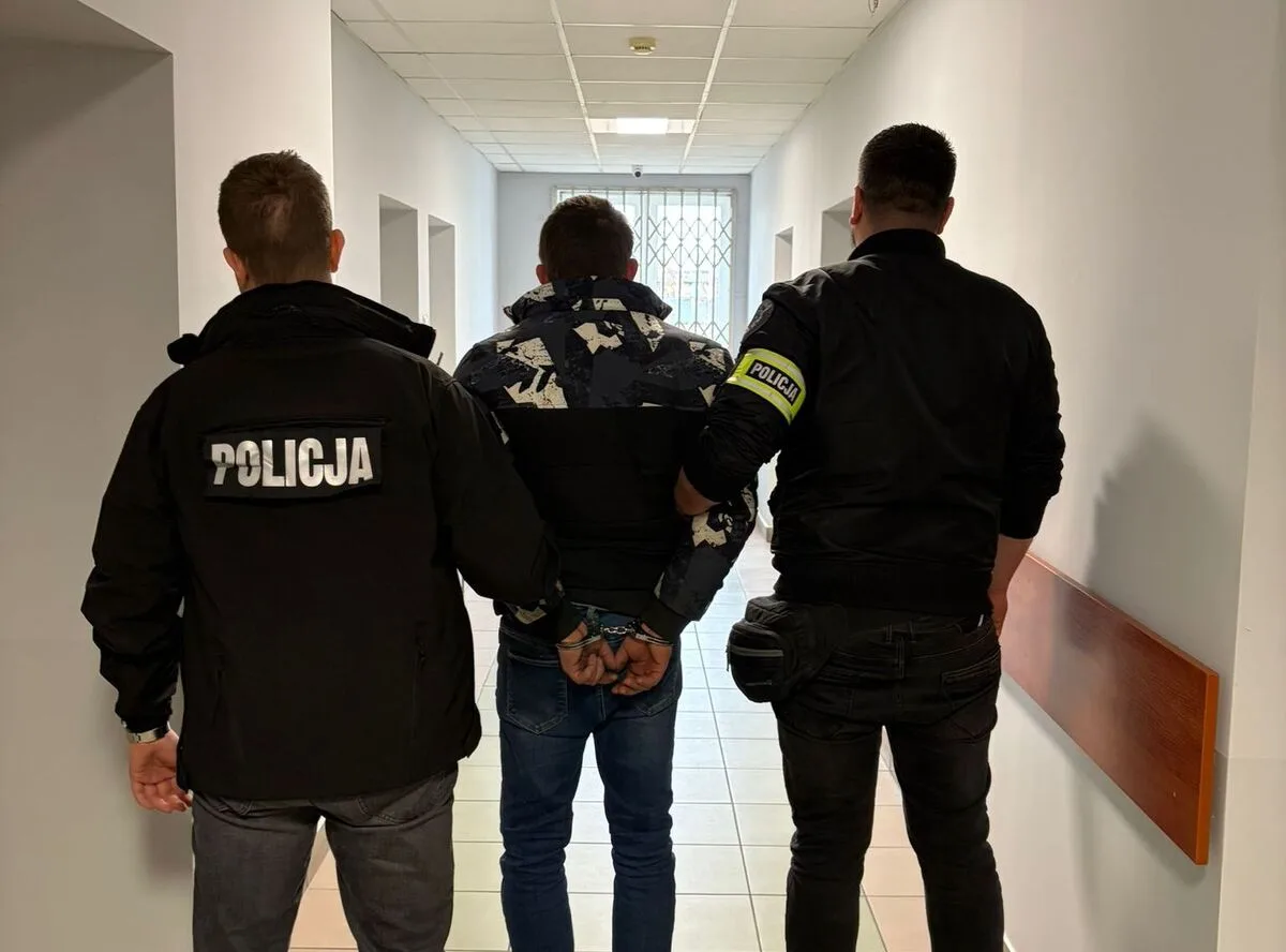 35-latek zatrzymany przez policję w Kielcach po nieudanej ucieczce