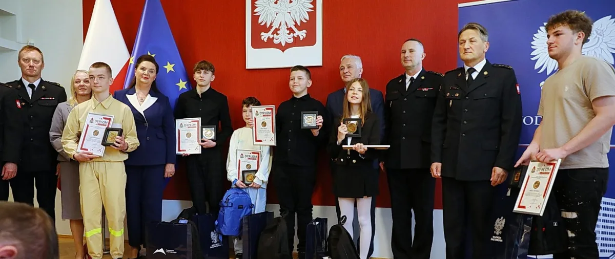 Młodzi bohaterowie uhonorowani medalami za odwagę