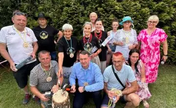 Piknik parafialny w Jaworzni na rzecz budowy kościoła Św. Marty