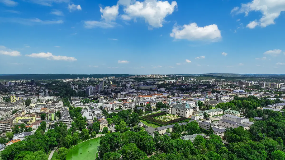 Ostrzeżenie o wysokim stężeniu ozonu w Kielcach