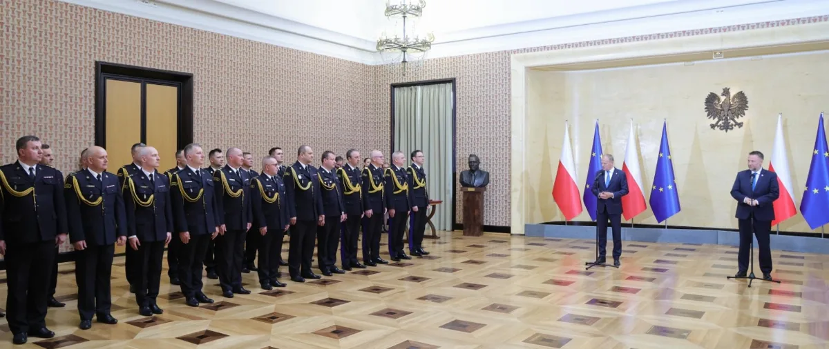 Podziękowania za akcję gaszenia pożaru w Puszczy Solskiej