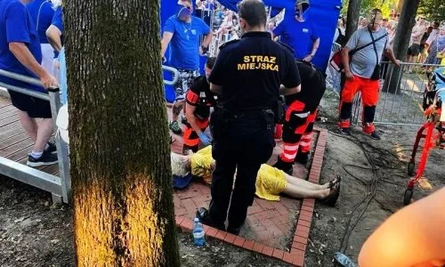 Bezpieczeństwo podczas koncertu w Parku Miejskim