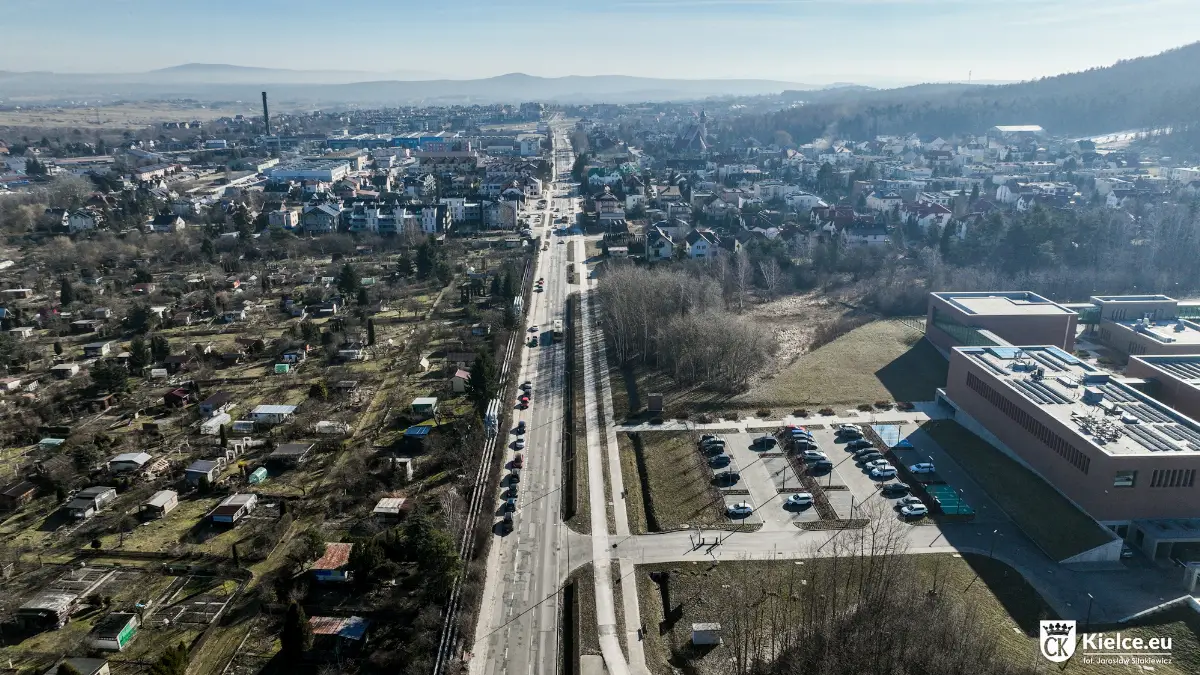 Modernizacja ulicy Wrzosowej w Kielcach – nowa infrastruktura dla pieszych i rowerzystów