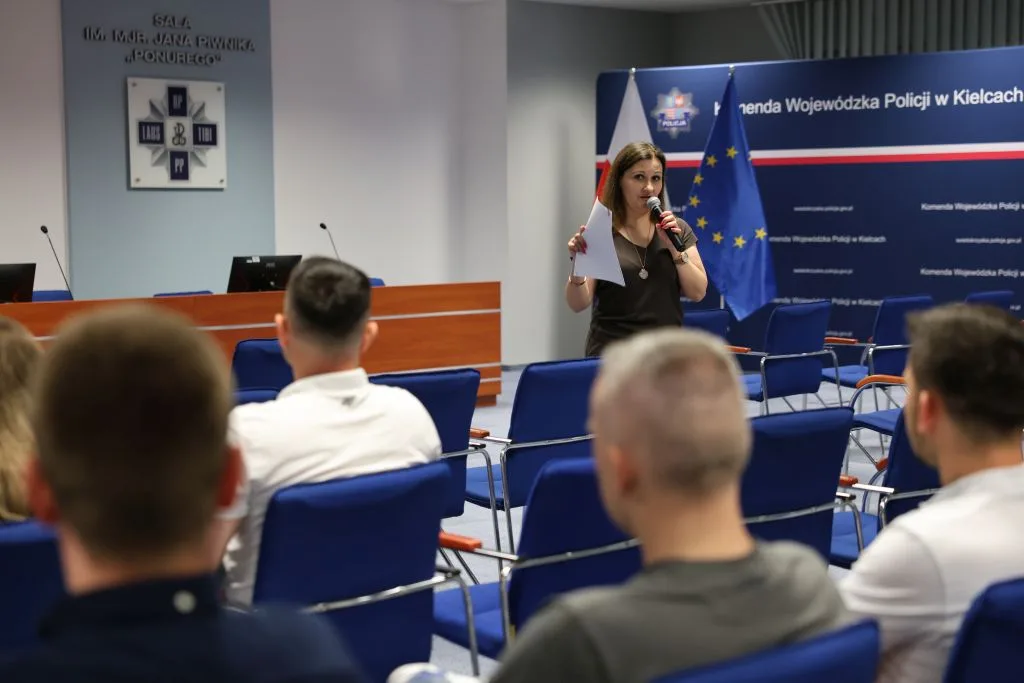 Szkolenie dla policjantów z wydziałów dochodzeniowo-śledczych