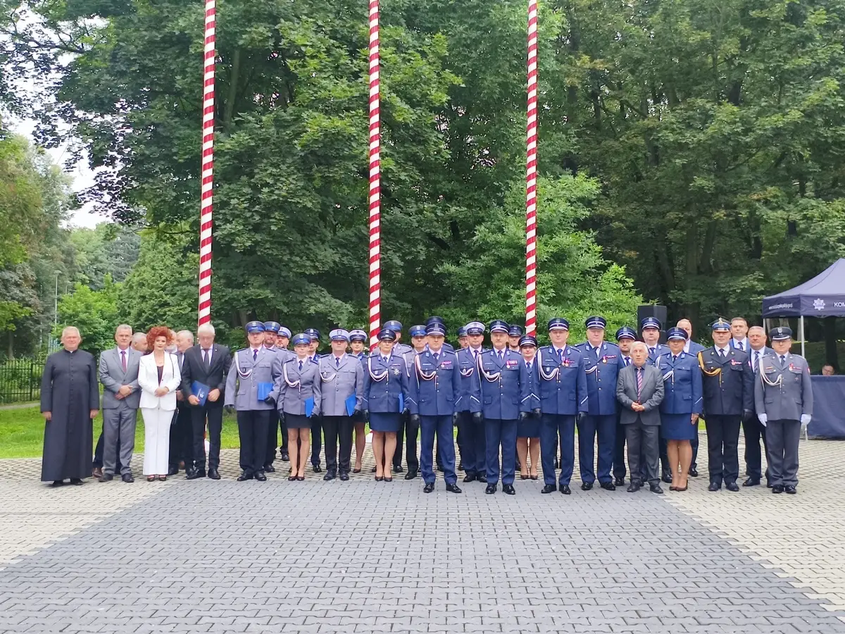 Obchody Święta Policji w Kazimierzy Wielkiej