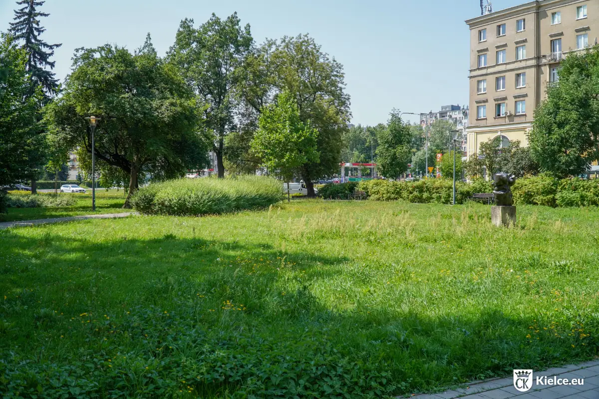 Rearanżacja Skweru Wolontariuszy w Kielcach