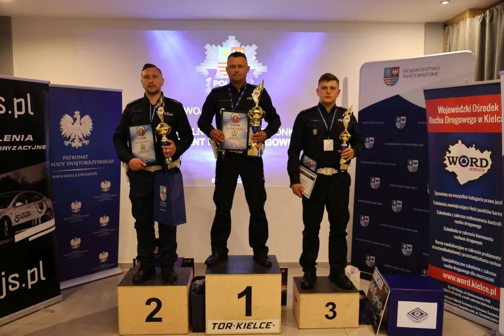 Najlepszy policjant ruchu drogowego w województwie wyłoniony