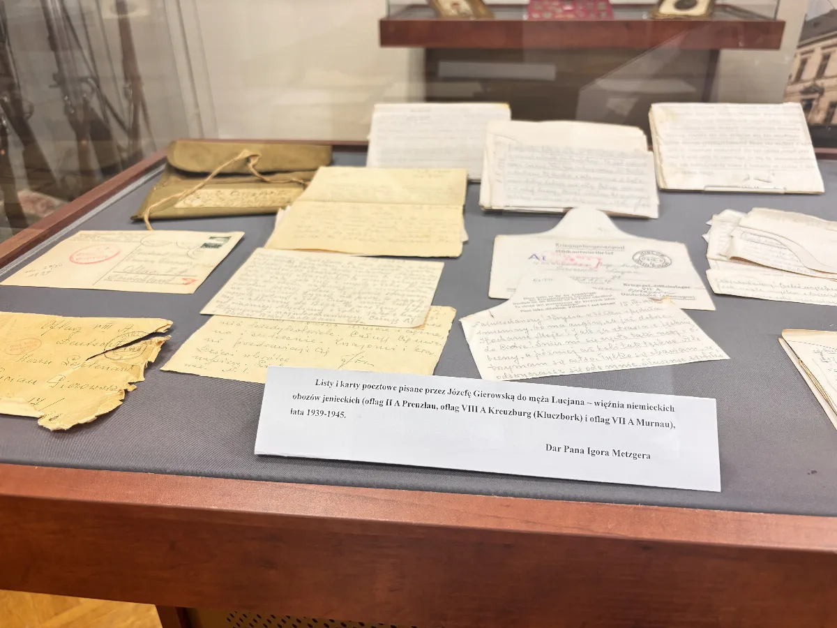 Cenne listy i kartki pocztowe z II wojny światowej w Muzeum Historii Kielc
