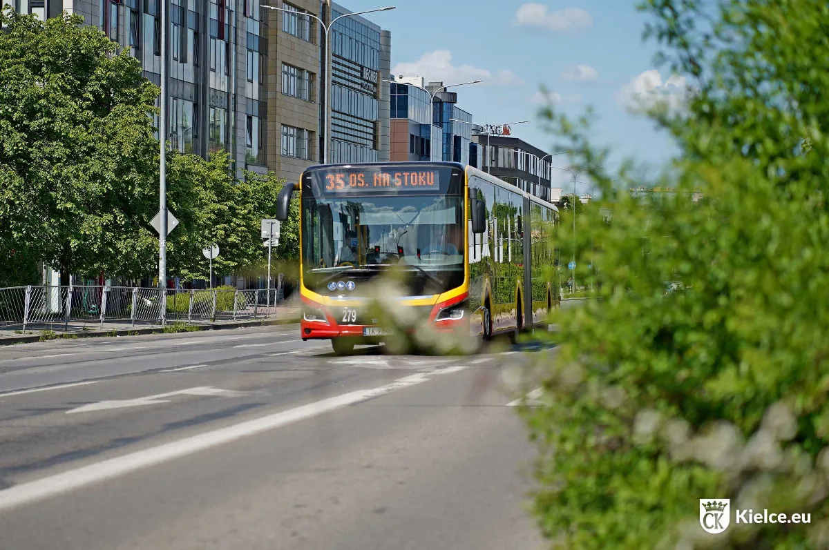 Zmiany w kursowaniu autobusów ZTM w Kielcach