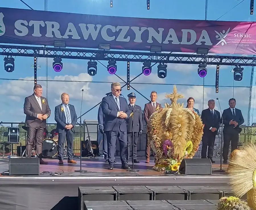Dożynki w trakcie drugiego dnia XXX Strawczynady