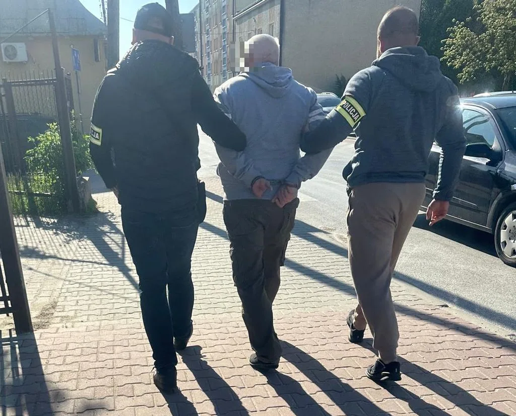53-latek, poszukiwany przez sąd, trafił do więzienia
